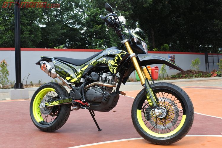 Modifikasi Yamaha Jupiter MX, dari Standar Hingga Trail Konsep modifikasi motor trail