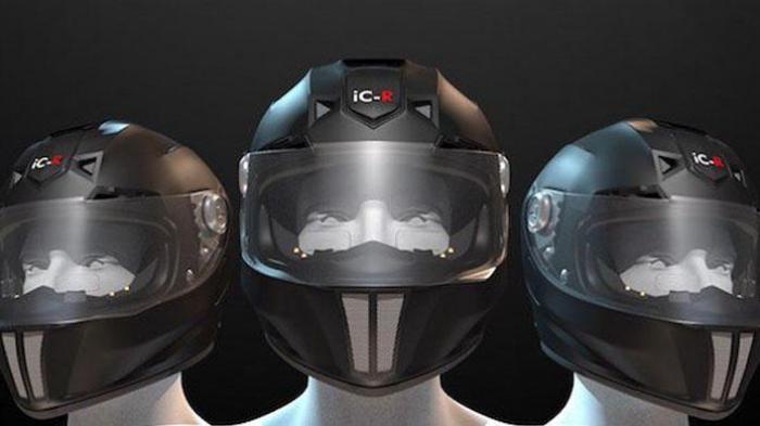 Pilih Helm Dengan Visor Putih