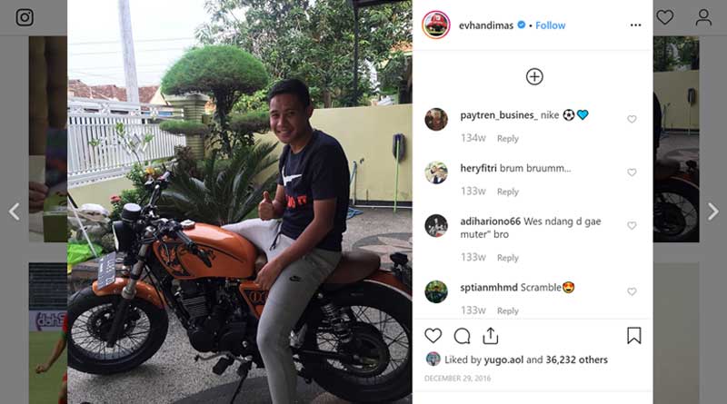 4 Motor Pemain Timnas U-23, Ternyata Seleranya Motor Klasik 4 5