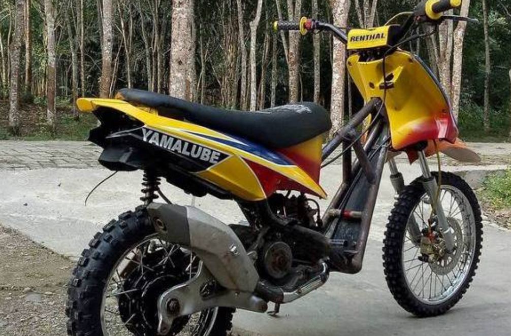 Modifikasi Mio Trail Modifikasi bodi lebih tinggi