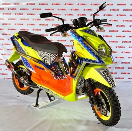 Modifikasi motor X-Ride