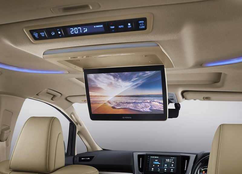 Toyota Alphard Vellfire 2020 dibekali sistem hiburan baru