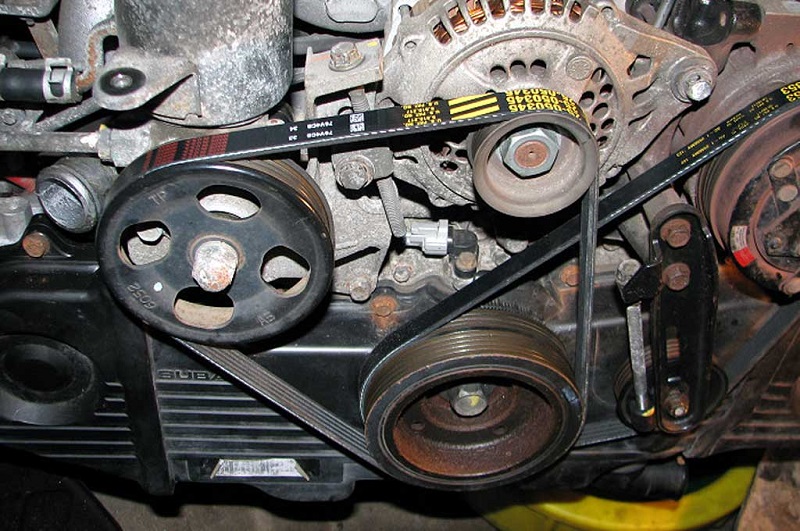 drive belt putus jadi penyebab kipas radiator mobil tidak berputar