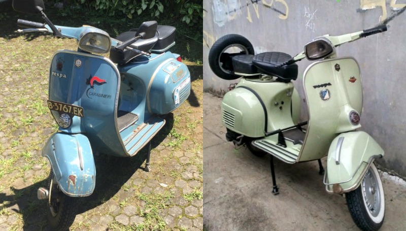 Ini Sosok Motor Pertama di Dunia dan Indonesia! Perbedaan Vespa Super dan Sprint 001
