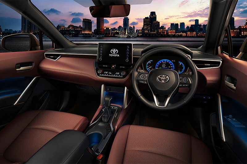 Detail Spesifikasi Toyota Corolla Cross, Harga Booking Rp 10 Juta Spesifikasi interior Toyota Corolla Cross Indonesia