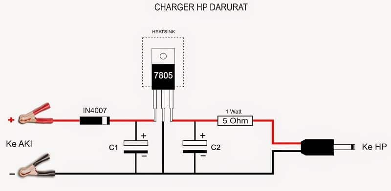 Cara Membuat Charger Hp di Motor, Mudah Banget! Merangkai komponen charger hp di motor