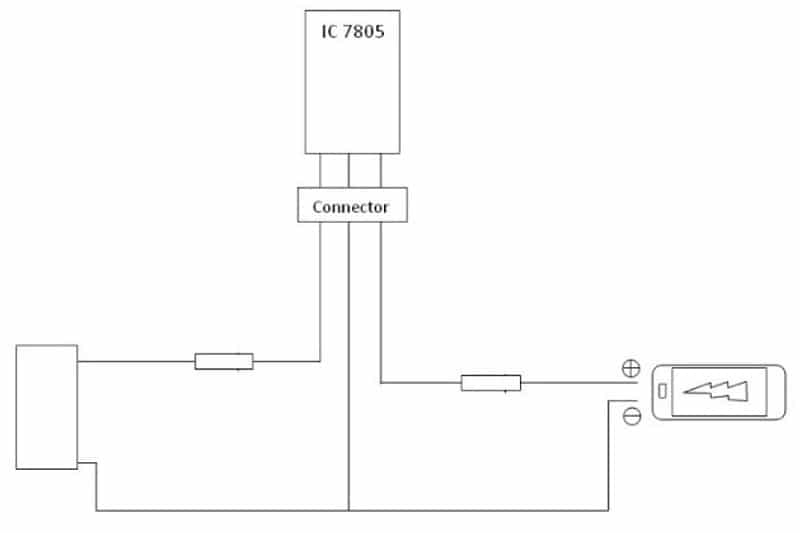 Cara Membuat Charger Hp di Motor, Mudah Banget! Skema rangkaian charger hp di motor