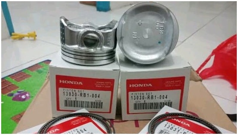 Pelajari ukuran pen piston motor Honda