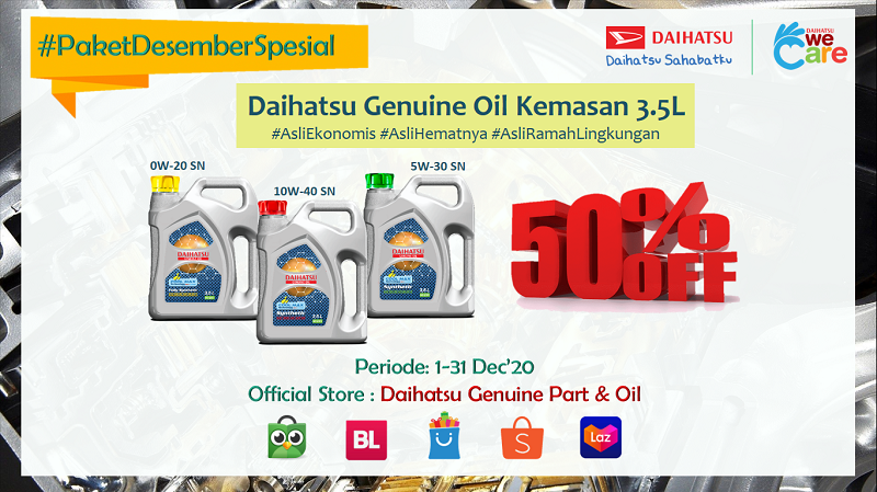 Daihatsu Genuine Oil 3,5 liter