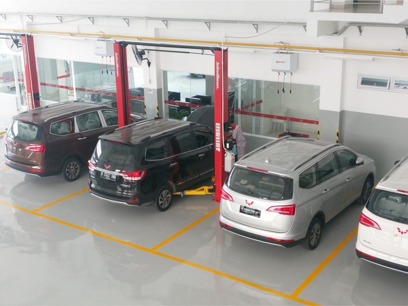 Layanan aftersales Wuling