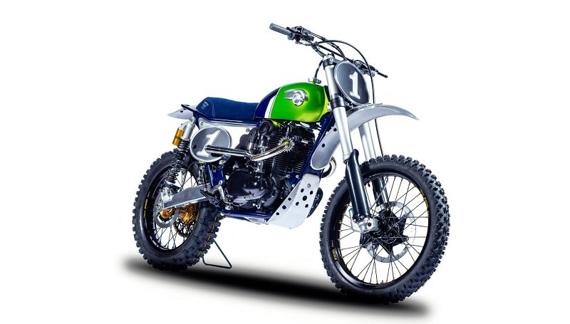 Modifikasi Kawasaki W800 Offroad, Garapan Prancis modifikasi kawasaki w800 offroad