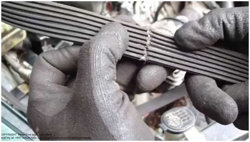 Belt steering mobil, rentan putus dan getas