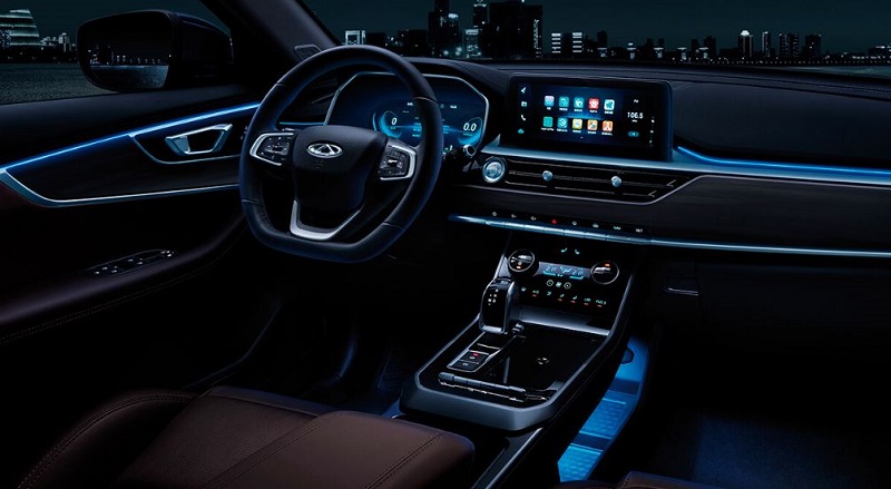 Kenal Chery Tiggo 8, SUV Cina Canggih Rp 200 Jutaan chery tiggo 8 - interior mewah
