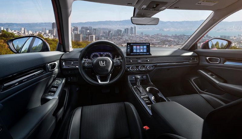 honda civic generasi ke-11 - interior