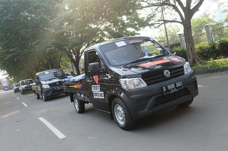 DFSK Super Cab Uji Irit Di Bali, Tembus 15,5 Km/liter DFSK Super cab uji irit di bali