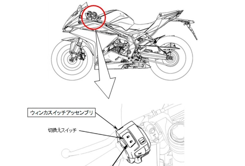 honda cbr250rr kena recall