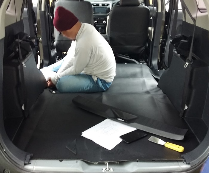 biaya pasang jok captain seat