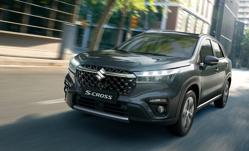 Suzuki S-Cross Terbaru, Pakai Turbo dan AWD suzuki S-Cross terbaru - tampak depan
