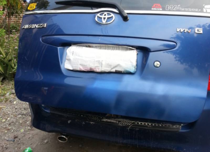 Ciri Mobil Bekas Kecelakaan