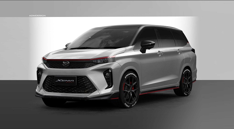 Daihatsu Xenia Sport JDM Mejeng di GIIAS 2022, Ganteng! Daihatsu Xenia Sport JDM