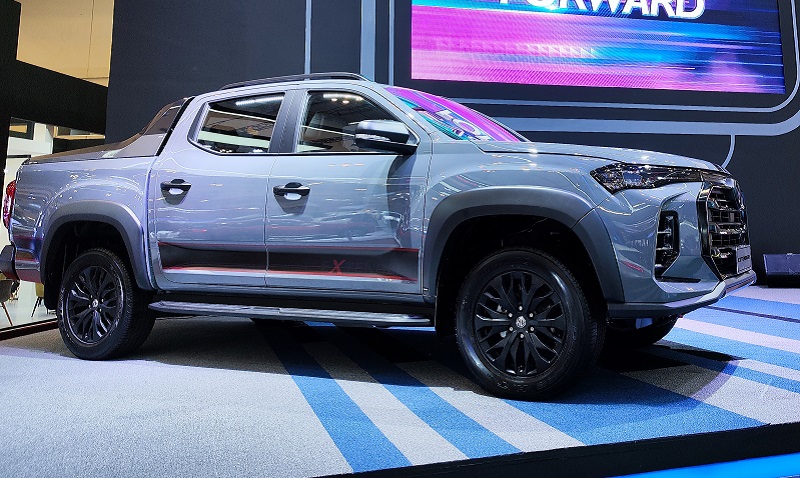 mg extender 2023 - tampak samping