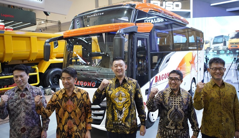 Mitsubishi Fuso di giias 2022 - Bus Canter FE 84GBC