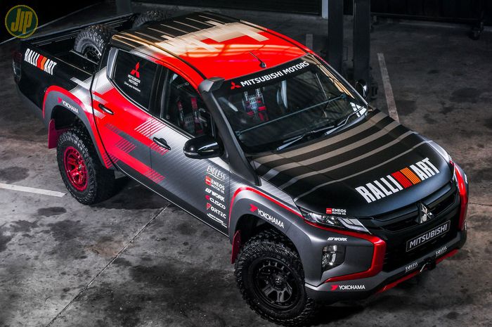 Spesifikasi Mitsubishi Triton Ralliart Rifat Sungkar untuk AXCR 2022, Sangar! Mitsubishi Triton