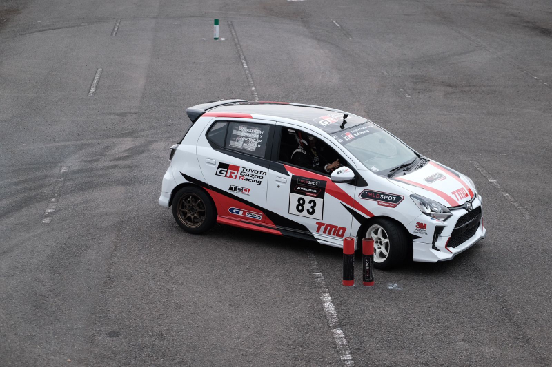 Toyota Agya GR Sport Sapu Bersih Seri ke-4 MLDSPOT Autokhana Kejurnas Slalom 2022 Toyota Agya GR Sport sapu bersih seri ke-4 MLDSPOT Autokhana Kejurnas Slalom 2022