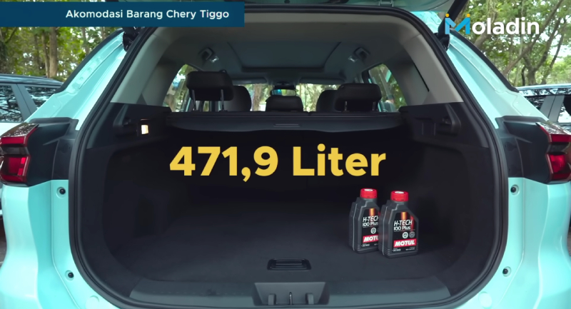 bagasi chery tiggo 7 pro