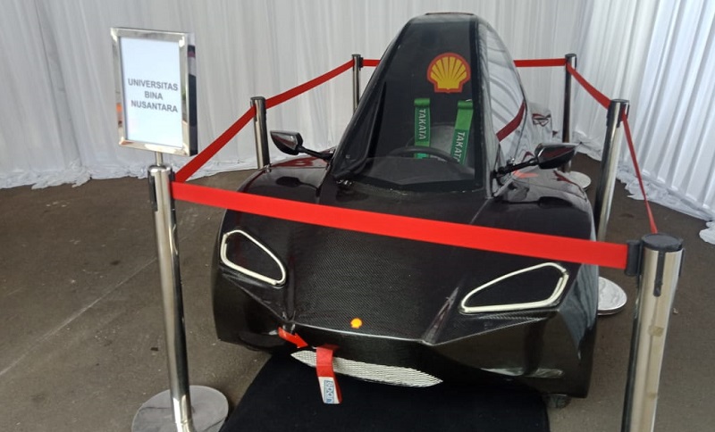 mobil hemat bbm mahasiswa binus - shell eco marathon 2022