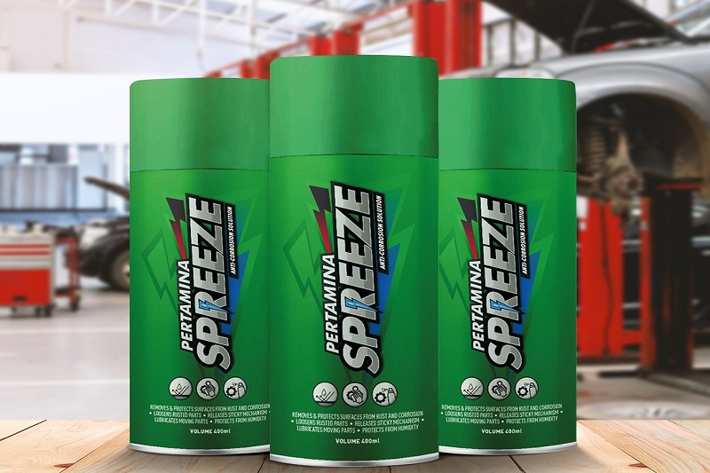 Pertamina Spreeze, Pelumas Anti Karat Lokal Saingan WD-40! Pertamina Spreeze