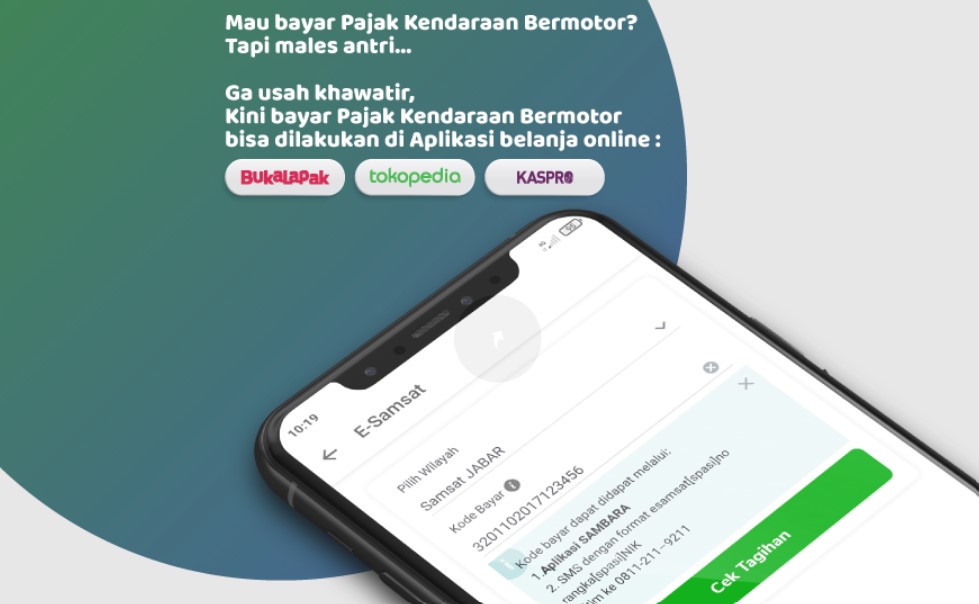 bayar dan cek pajak kendaraan jateng 2023 - Tokopedia