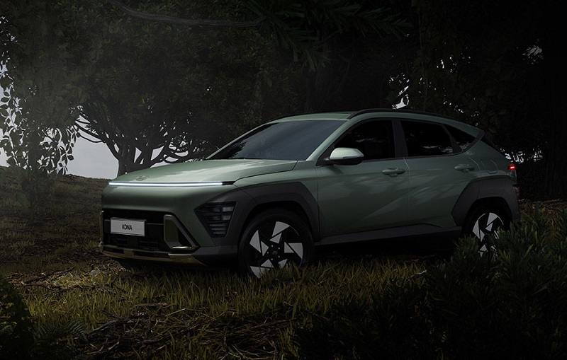 Spesifikasi Hyundai Kona 2023 dan Harganya, Ada Versi Hybrid! hyundai kona 2023 - eksterior tampak samping