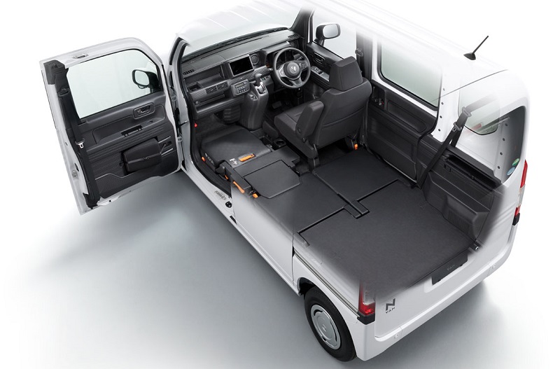 Honda N-Van EV Meluncur 2024, Mobil Listrik Murah Saingan Wuling! honda n-van bagasi