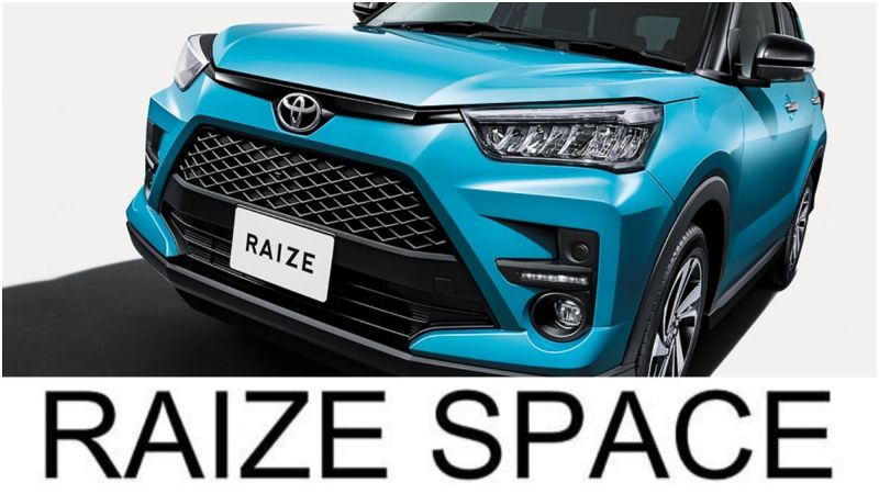 Bocoran Toyota Raize Space