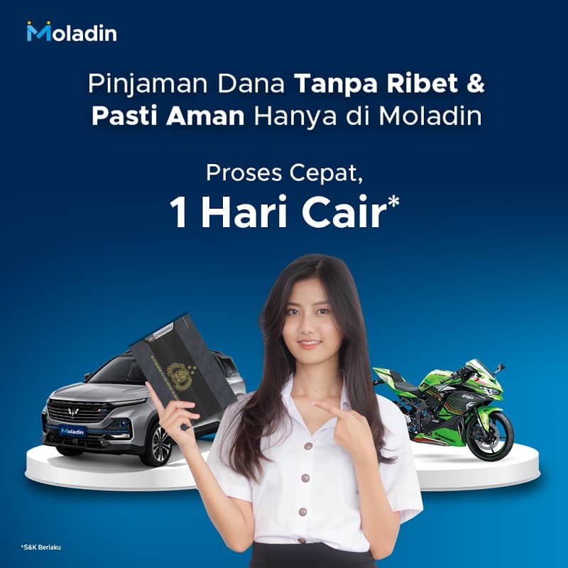 gadai bpkb motor di moladin