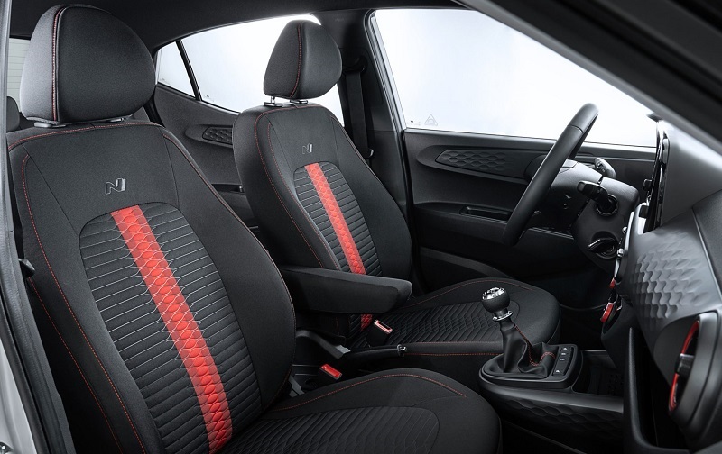 hyundai i10 n line interior