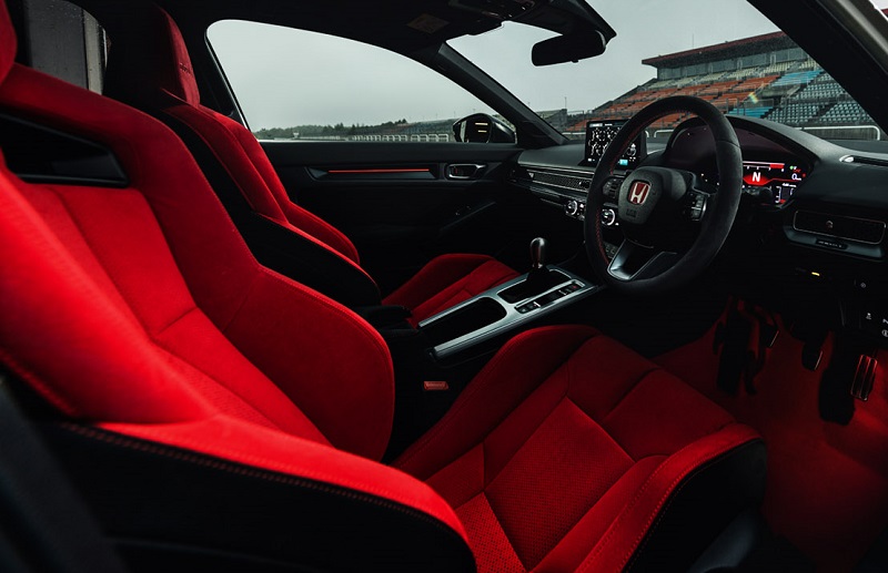 interior honda civic type r fl5 2023