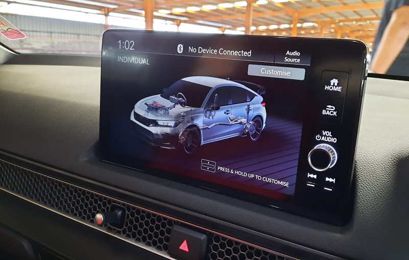 kelebihan honda civic type r terbaru 2023 - mode berkendara individual