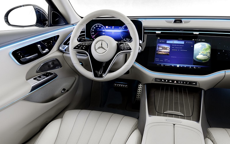Mercedes-Benz E-Class 2024 (W214) Punya Fitur TikTok dan Kamera Selfie! Mercedes-Benz E-Class Saloon (BR 214), 2023Mercedes-Benz E-Class Saloon (BR 214), 2023