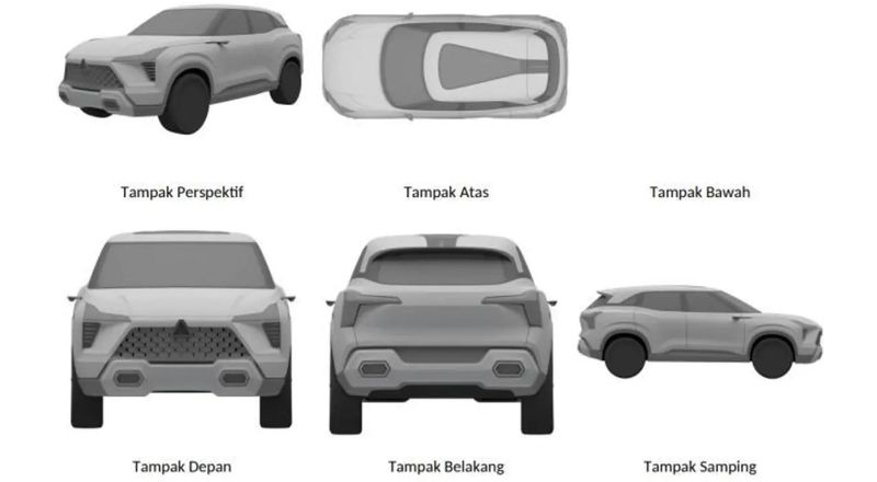 Mitsubishi Daftarkan Paten Desain XFC Concept, Launching di GIIAS 2023? Mitsubishi daftarkan paten desain XFC di Indonesia