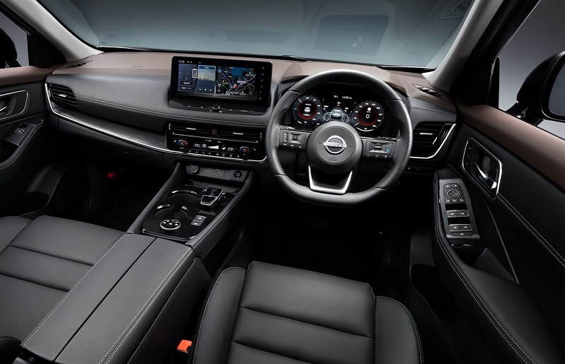 nissan x-trail e-power 2023 - interior