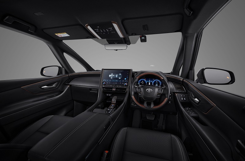 harga toyota alphard hybrid 2023 - dashboard