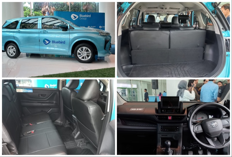 Taksi Bluebird pakai transmover