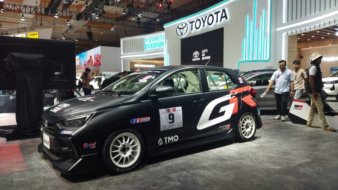 Dipimpin GR Corolla, 4 Produk Toyota Gazoo Racing Tampil Mempesona di IIMS 2024 Toyota Agya GR Sport juga gampang dimodif untuk terjun balap