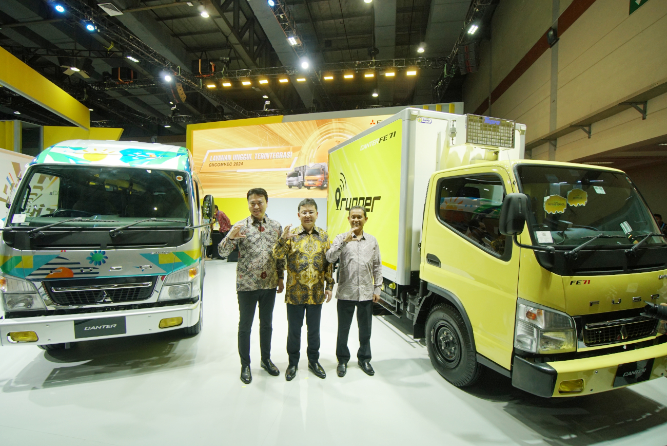 Alasan Truk-truk Mitsubishi Fuso Laris di Pasaran, Turun Semua di GIICOMVEC 2024 mitsubishi fuso komersial 1