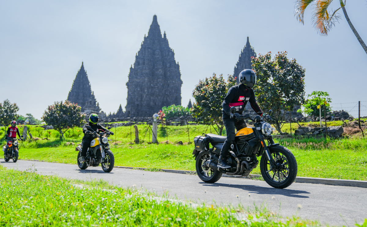 Candi Prambanan di Magelang jadi saksi kemeriahan We Ride As One Ducati Indonesia