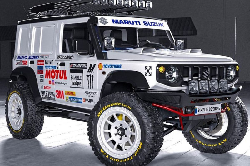 Modifikasi Suzuki Jimny 5 pintu