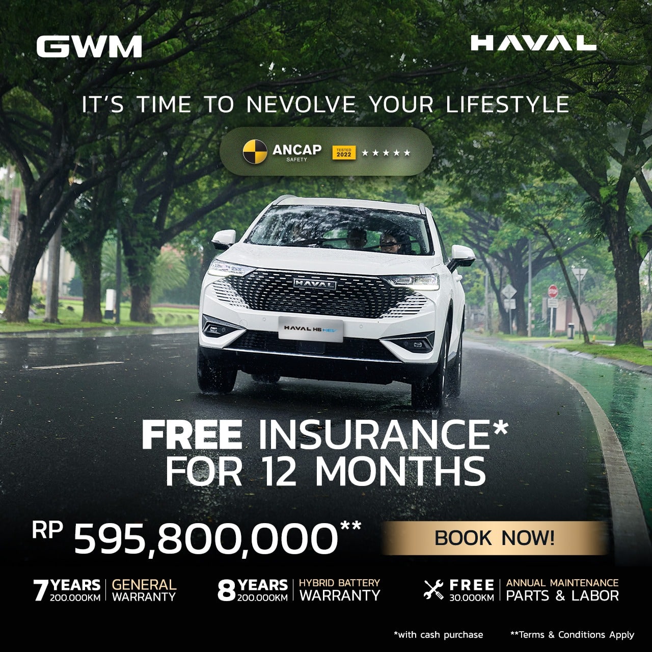 Beli Haval H6 HEV Bunga 0%, Ini Syaratnya! Haval H6