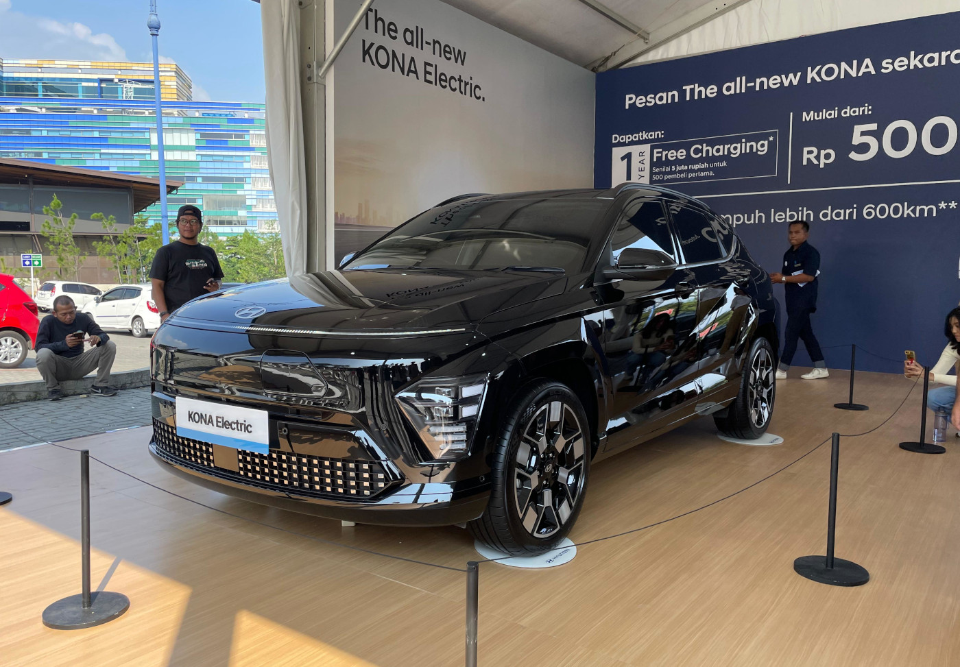 Hyundai all-new Kona Electric jadi magnet kumpul seru di Sentul